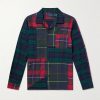 Patchwork Checked Cotton-Flannel Shirt Patchwork Checked Cotton-Flannel Shirt