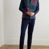 Patchwork Checked Cotton-Flannel Shirt - OU Patchwork Checked Cotton-Flannel Shirt - OU