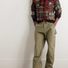 Patchwork Jacquard-Knit Wool and Cashmere-Blend Sweater - OU Patchwork Jacquard-Knit Wool and Cashmere-Blend Sweater - OU