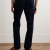 Bedford Slim-Fit Straight-Leg Cotton-Blend Corduroy Trousers - BK