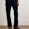Bedford Slim-Fit Straight-Leg Cotton-Blend Corduroy Trousers - FR