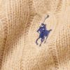 Logo-Embroidered Cable-Knit Wool and Cashmere-Blend Sweater - CU Logo-Embroidered Cable-Knit Wool and Cashmere-Blend Sweater - CU