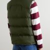 Gorham Logo-Embroidered Quilted Padded Shell Down Gilet - BK Gorham Logo-Embroidered Quilted Padded Shell Down Gilet - BK
