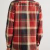 Checked Brushed-Cotton Oxford Shirt - BK