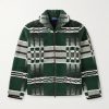 Shawl-Collar Checked Woven Zip-Up Cardigan Shawl-Collar Checked Woven Zip-Up Cardigan