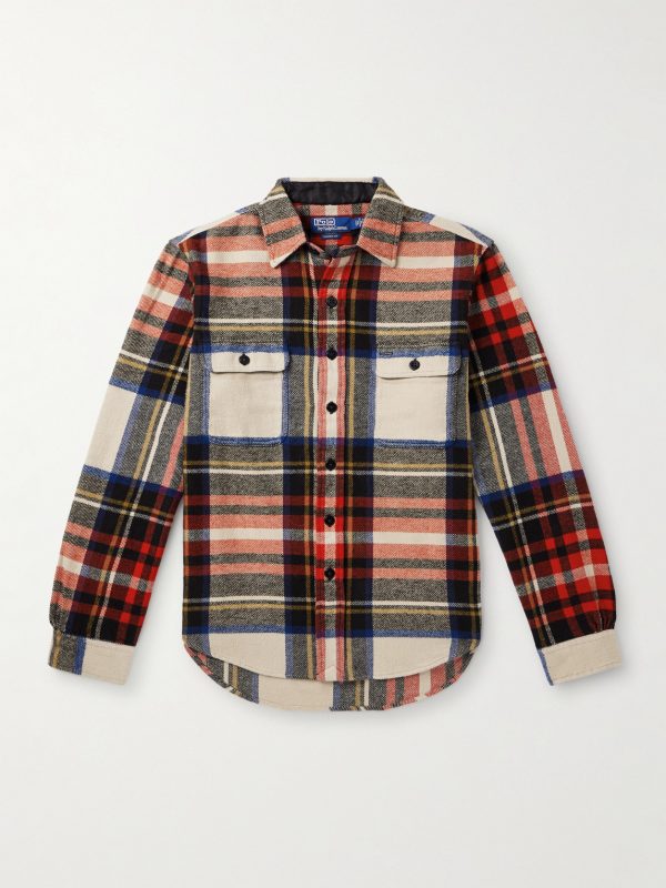 Checked Cotton-Flannel Shirt Checked Cotton-Flannel Shirt