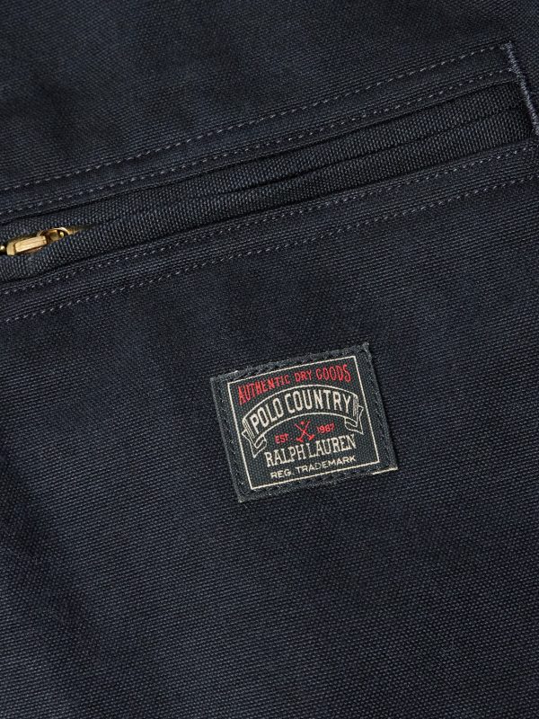 Logo-Appliquéd Corduroy-Trimmed Padded Cotton-Canvas Field Jacket - E1