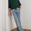 Logo-Embroidered Knitted Sweater - OU Logo-Embroidered Knitted Sweater - OU