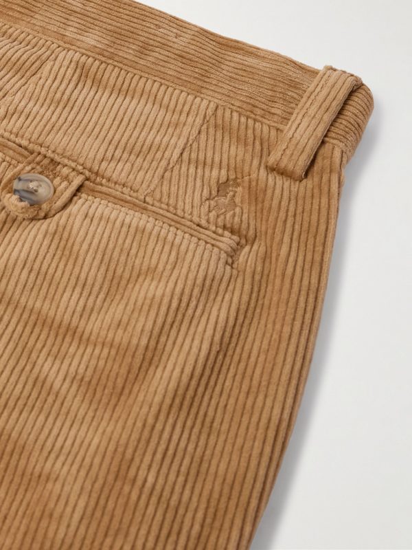 Bedford Slim-Fit Straight-Leg Cotton-Blend Corduroy Trousers - CU Bedford Slim-Fit Straight-Leg Cotton-Blend Corduroy Trousers - CU