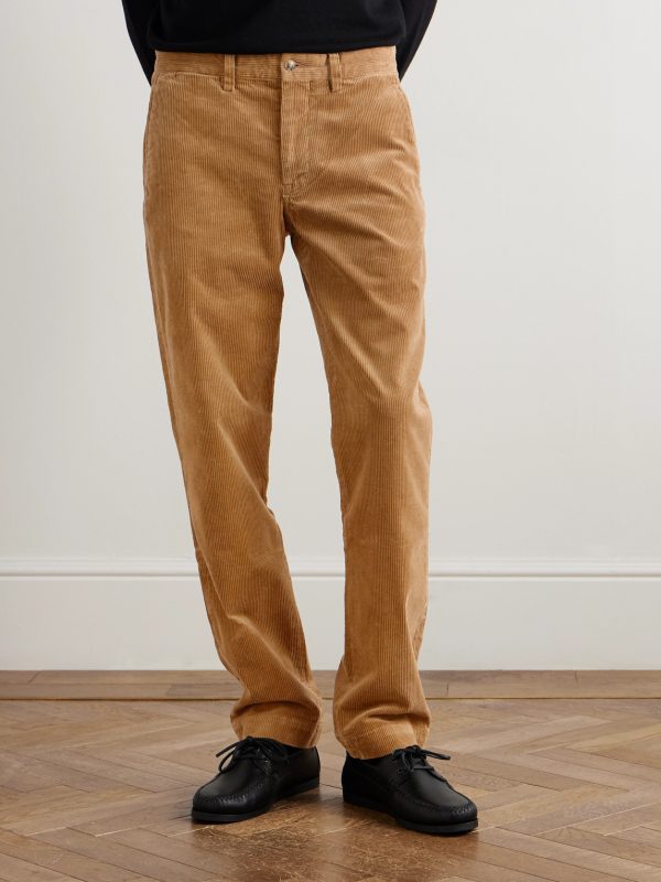 Bedford Slim-Fit Straight-Leg Cotton-Blend Corduroy Trousers - FR Bedford Slim-Fit Straight-Leg Cotton-Blend Corduroy Trousers - FR