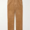 Bedford Slim-Fit Straight-Leg Cotton-Blend Corduroy Trousers Bedford Slim-Fit Straight-Leg Cotton-Blend Corduroy Trousers