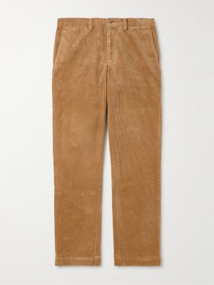 Bedford Slim-Fit Straight-Leg Cotton-Blend Corduroy Trousers Bedford Slim-Fit Straight-Leg Cotton-Blend Corduroy Trousers