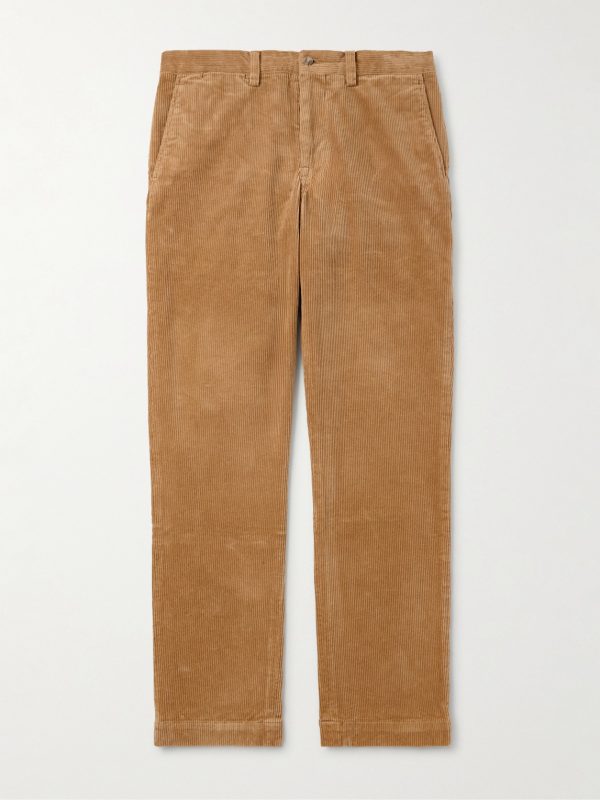 Bedford Slim-Fit Straight-Leg Cotton-Blend Corduroy Trousers Bedford Slim-Fit Straight-Leg Cotton-Blend Corduroy Trousers