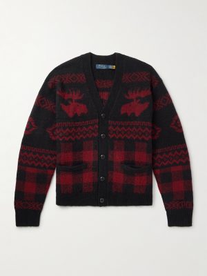 Jacquard-Knit Cardigan Jacquard-Knit Cardigan