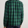 Logo-Embroidered Checked Cotton-Flannel Overshirt - BK Logo-Embroidered Checked Cotton-Flannel Overshirt - BK