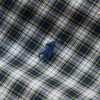 Button-Down Collar Logo-Embroidered Checked Cotton Shirt - E1 Button-Down Collar Logo-Embroidered Checked Cotton Shirt - E1