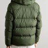 Gorham Logo-Embroidered Quilted Recycled-Ripstop Hooded Down Jacket - BK Gorham Logo-Embroidered Quilted Recycled-Ripstop Hooded Down Jacket - BK