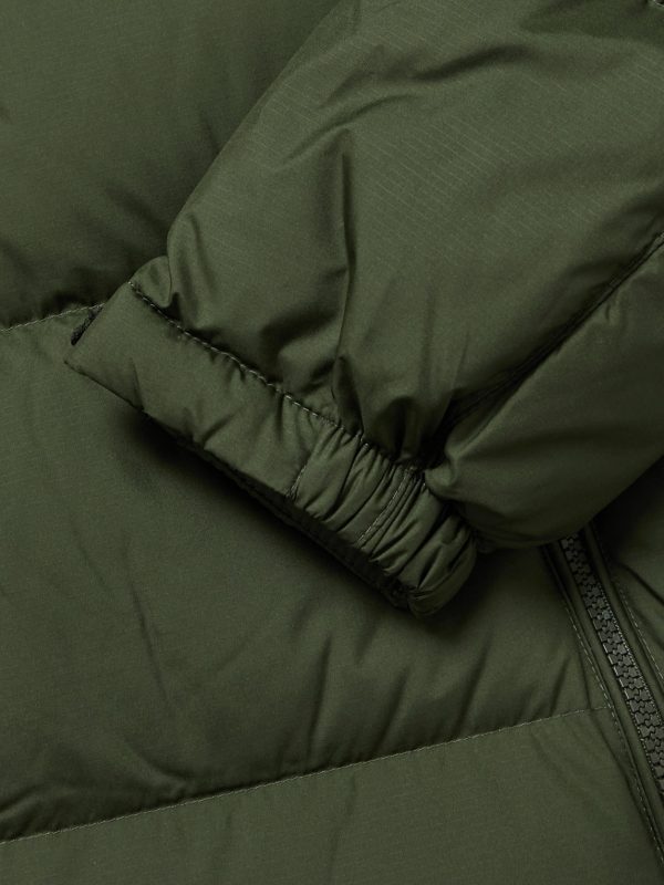 Gorham Logo-Embroidered Quilted Recycled-Ripstop Hooded Down Jacket - E1 Gorham Logo-Embroidered Quilted Recycled-Ripstop Hooded Down Jacket - E1