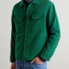 Appliquéd Wool-Flannel Overshirt - FR Appliquéd Wool-Flannel Overshirt - FR
