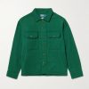 Appliquéd Wool-Flannel Overshirt Appliquéd Wool-Flannel Overshirt