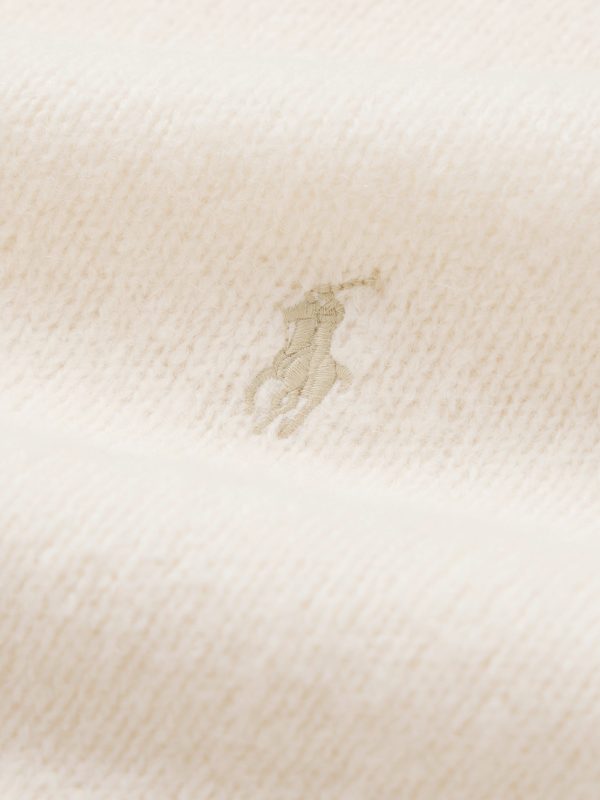 Logo-Embroidered Wool-Blend Sweater - CU