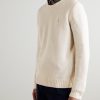 Logo-Embroidered Wool-Blend Sweater - FR