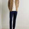 Logo-Embroidered Wool-Blend Sweater - OU