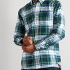 Button-Down Collar Logo-Embroidered Checked Cotton Oxford Shirt - FR Button-Down Collar Logo-Embroidered Checked Cotton Oxford Shirt - FR