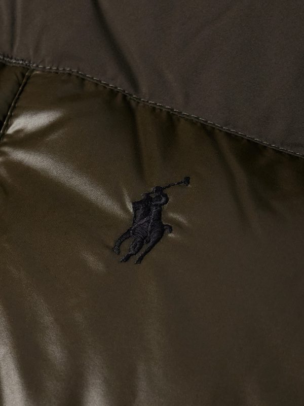 The Gorham Twill-Trimmed Quilted Glossed-Shell Hooded Down Jacket - CU The Gorham Twill-Trimmed Quilted Glossed-Shell Hooded Down Jacket - CU