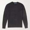 Cable-Knit Wool and Cashmere-Blend Sweater