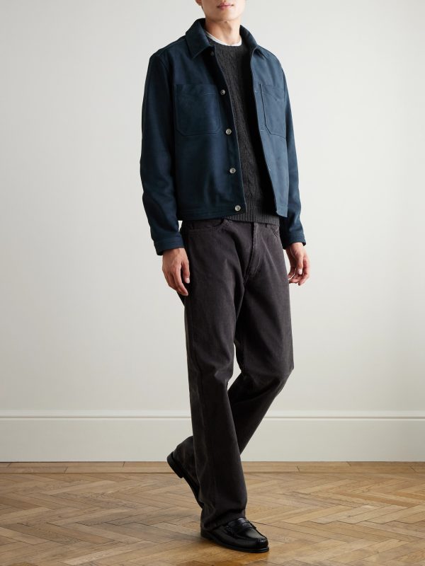 Cable-Knit Wool and Cashmere-Blend Sweater - OU