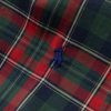 Button-Down Checked Logo-Embroidered Cotton Shirt - E1 Button-Down Checked Logo-Embroidered Cotton Shirt - E1
