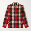Checked Wool-Blend Overshirt Checked Wool-Blend Overshirt
