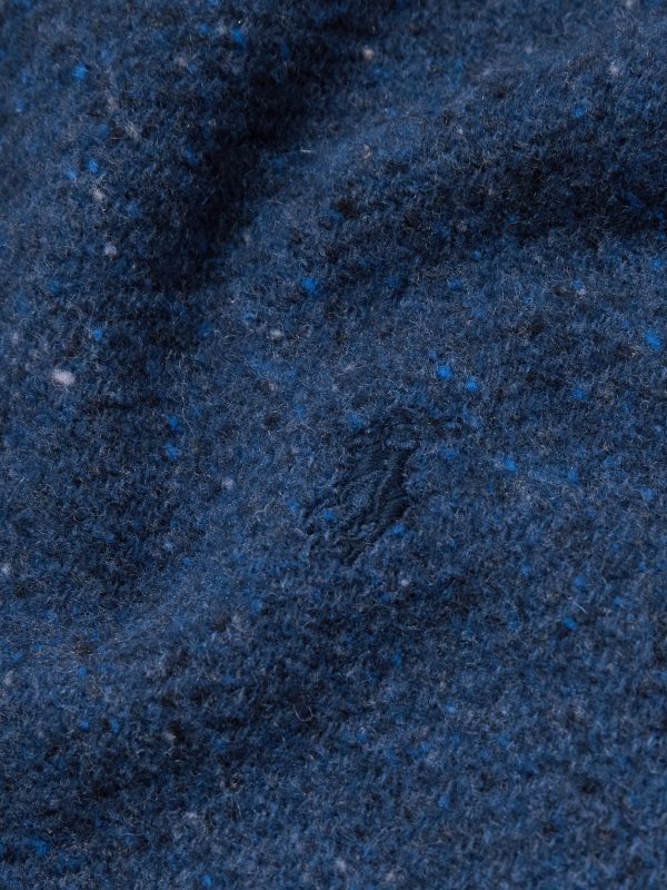Logo-Embroidered Fringed Wool-Blend Scarf - CU