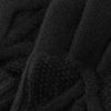 Cable-Knit Wool and Cashmere-Blend Gloves - CU Cable-Knit Wool and Cashmere-Blend Gloves - CU