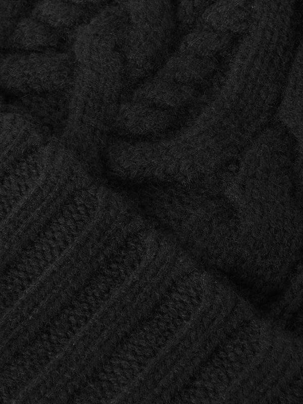Logo-Appliquéd Wool and Cashmere-Blend Beanie - CU