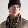 Logo-Appliquéd Wool and Cashmere-Blend Beanie - OU