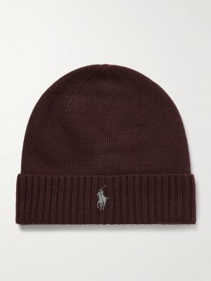 Logo-Embroidered Wool Beanie Logo-Embroidered Wool Beanie
