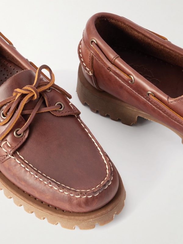 Ranger Waxed-Leather Boat Shoes - CU Ranger Waxed-Leather Boat Shoes - CU