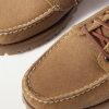 Askook Leather-Trimmed Waxed-Suede Boat Shoes - CU Askook Leather-Trimmed Waxed-Suede Boat Shoes - CU