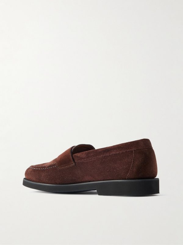 Ryan Suede Penny Loafers - BK