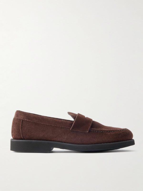 Ryan Suede Penny Loafers
