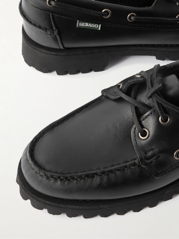 Ranger Waxed-Leather Boat Shoes - CU