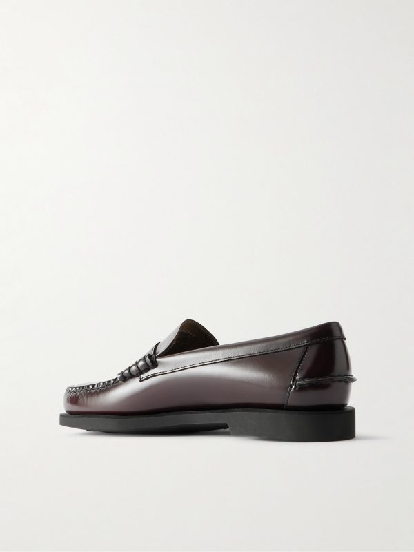 Dan Polaris Leather Penny Loafers - BK Dan Polaris Leather Penny Loafers - BK