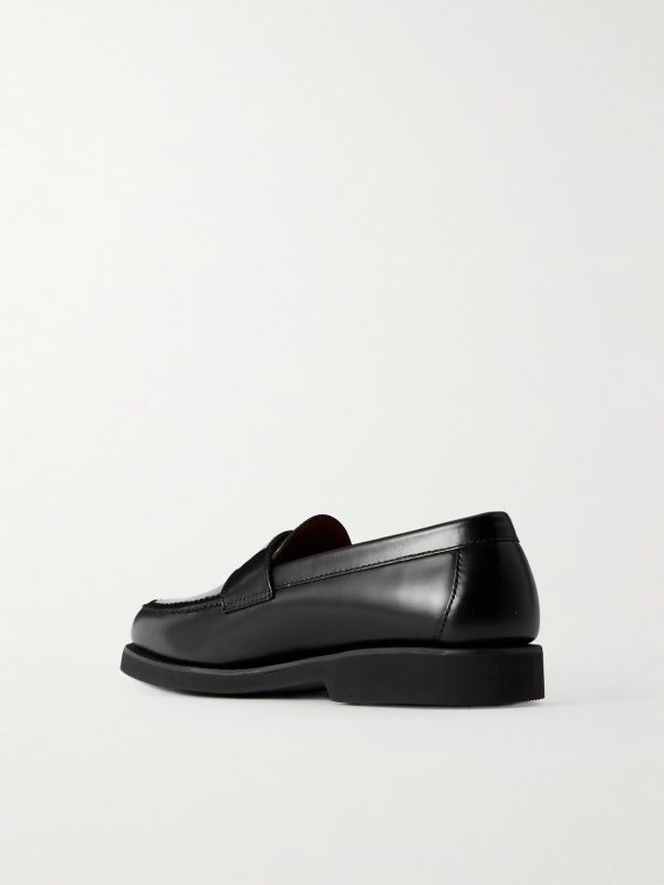 Ryan Leather Penny Loafers - BK