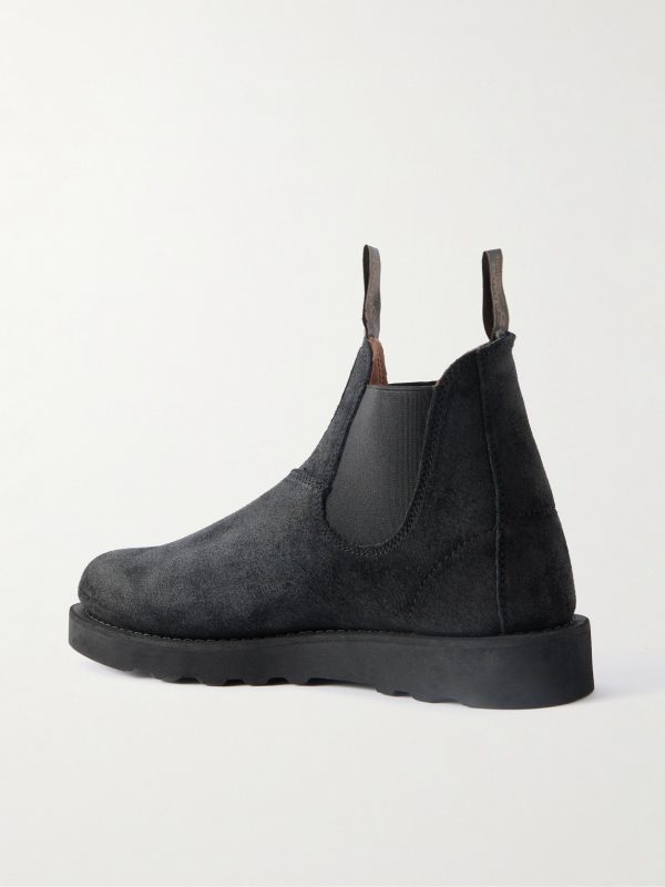Yansa Waxed-Suede Chelsea Boots - BK Yansa Waxed-Suede Chelsea Boots - BK
