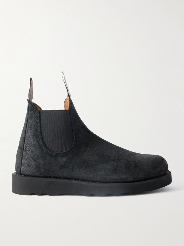Yansa Waxed-Suede Chelsea Boots Yansa Waxed-Suede Chelsea Boots