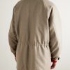 Oversized Padded Wool Coat - BK Oversized Padded Wool Coat - BK