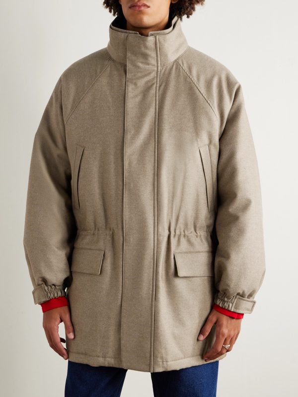 Oversized Padded Wool Coat - FR Oversized Padded Wool Coat - FR