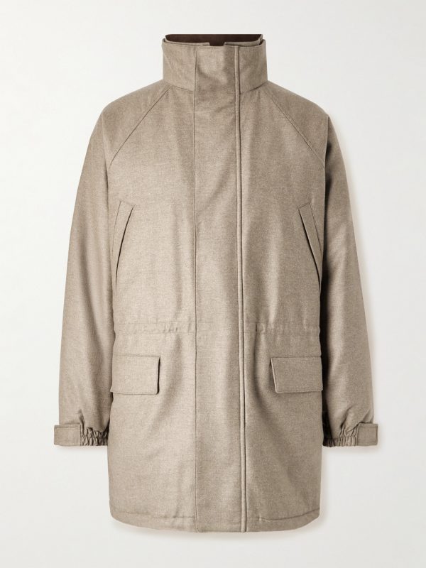 Oversized Padded Wool Coat Oversized Padded Wool Coat